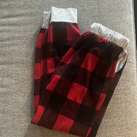 Women’s small red plaid PJ pants. - Picture 2 of 3